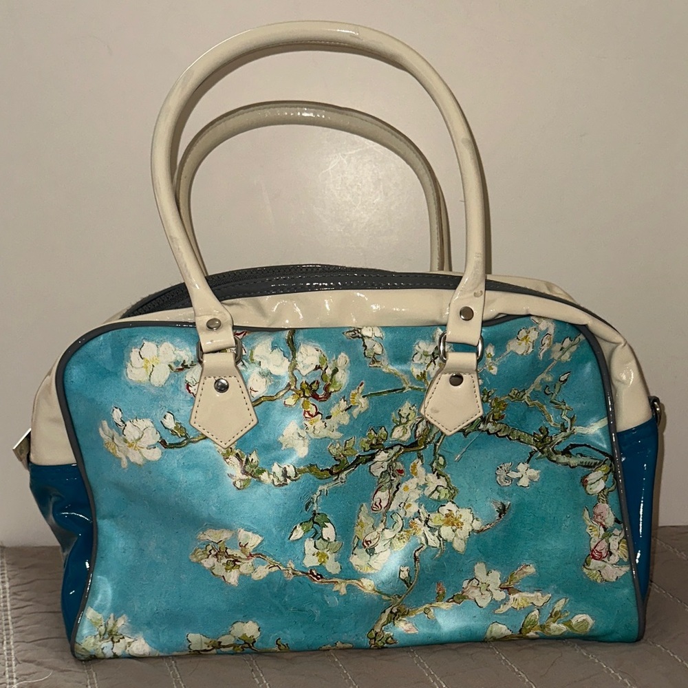 Tiffany Blue Almond Blossom Bowler Bag ~ Van Gough Museum Amsterdam